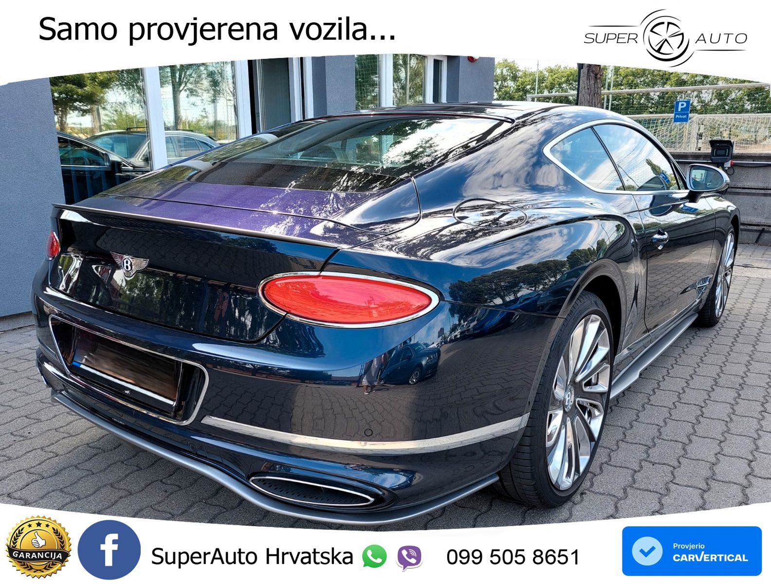 Bentley Continental GT III Speed 6.0 TSI W12 (659 KS) AWD DCT LED+GR SJED+ACC