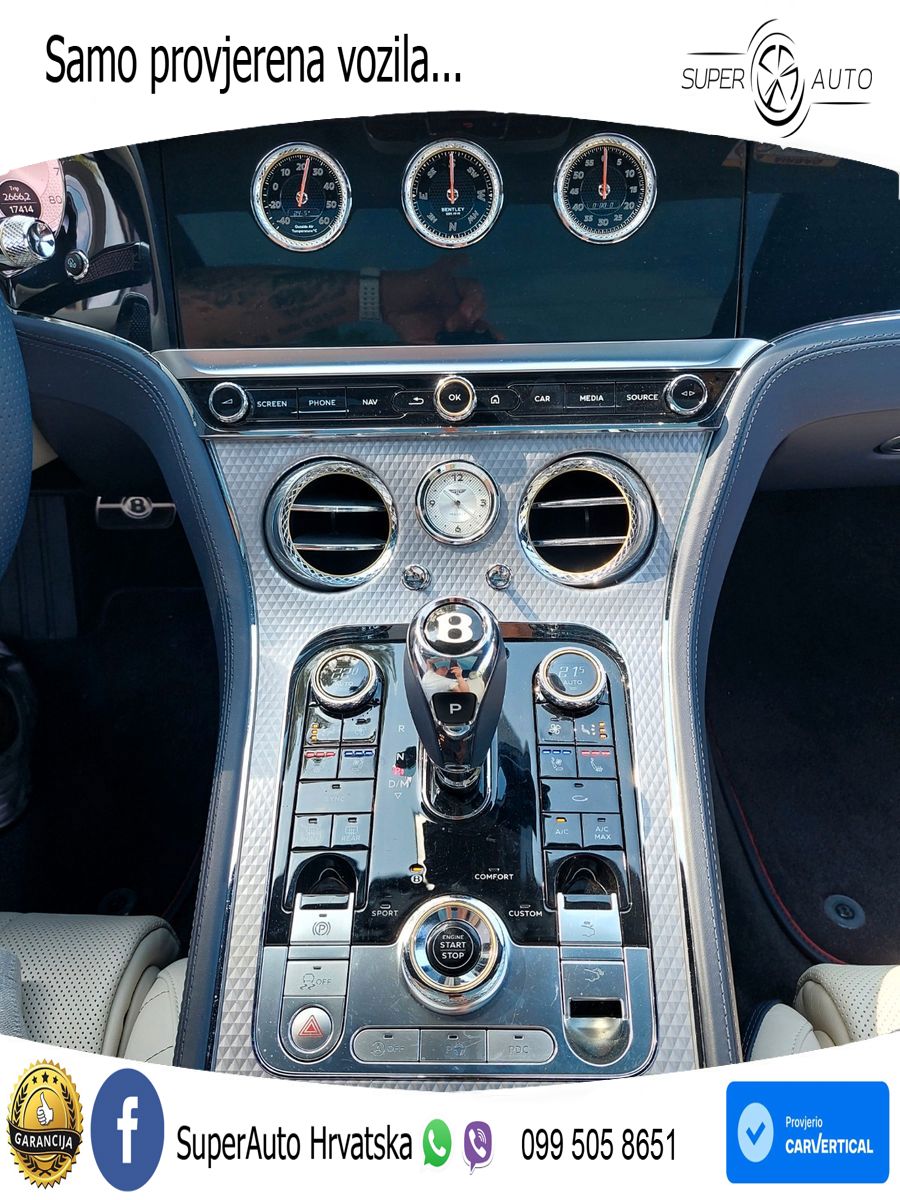 Bentley Continental GT III Speed 6.0 TSI W12 (659 KS) AWD DCT LED+GR SJED+ACC