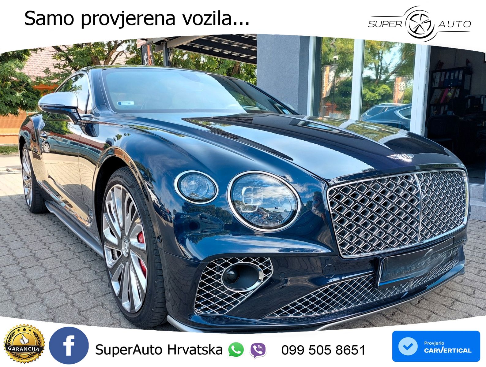 Bentley Continental GT III Speed 6.0 TSI W12 (659 KS) AWD DCT LED+GR SJED+ACC