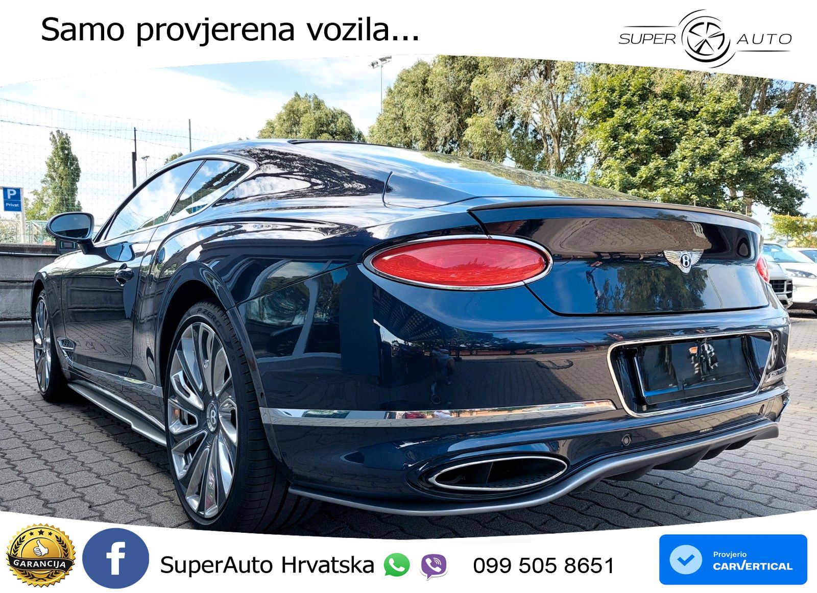 Bentley Continental GT III Speed 6.0 TSI W12 (659 KS) AWD DCT LED+GR SJED+ACC