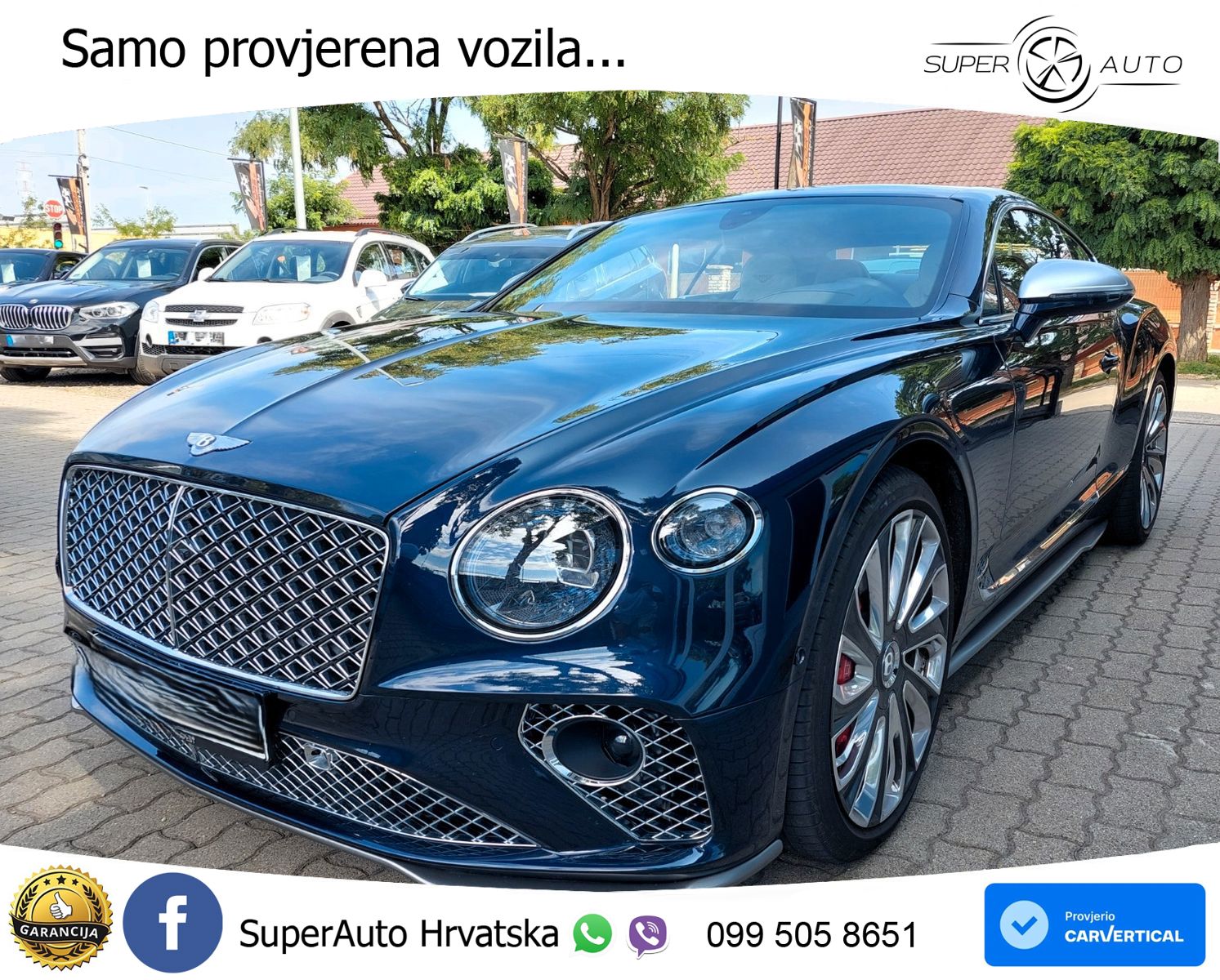 Bentley Continental GT III Speed 6.0 TSI W12 (659 KS) AWD DCT LED+GR SJED+ACC