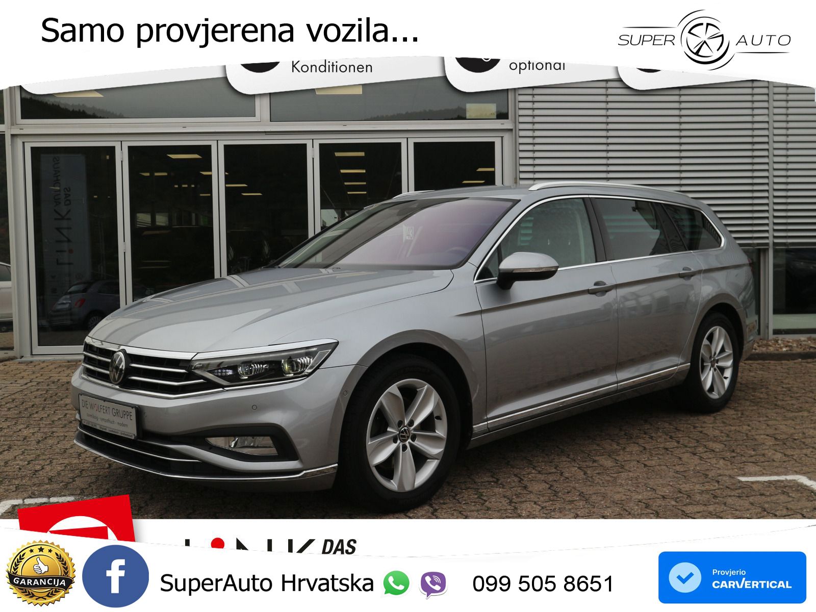 Volkswagen Passat Variant 2.0 TDI (150 KS) DSG Elegance LED+GR SJED+ACC