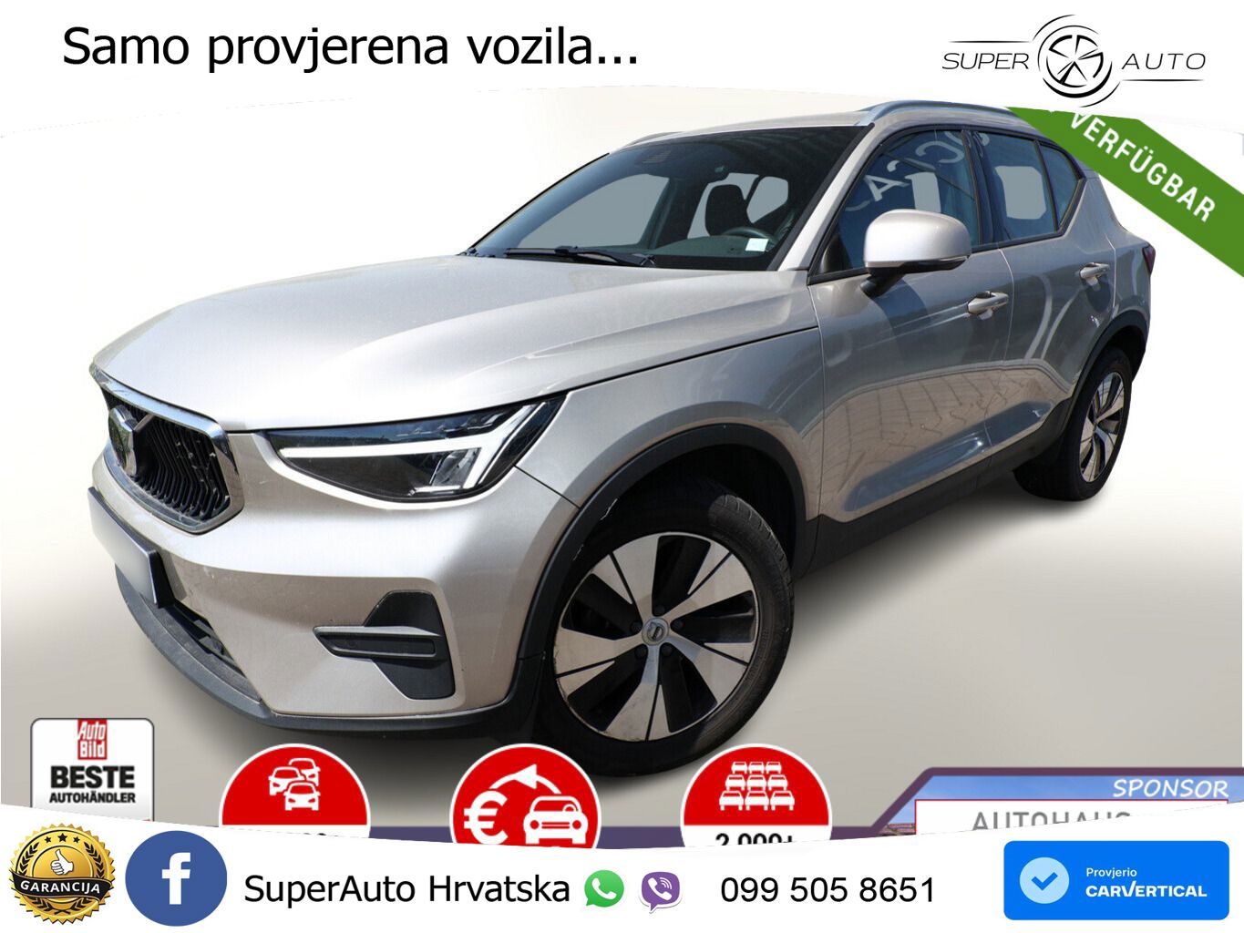 Volvo XC40 1.5 T2 129 KS