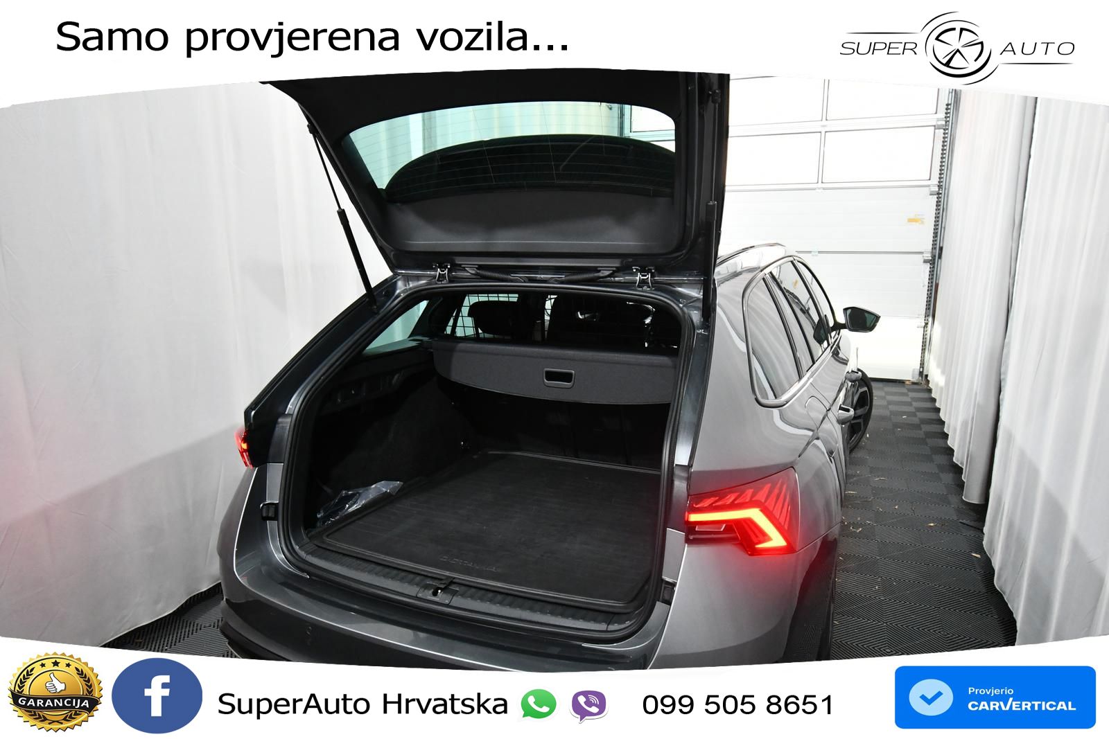 Škoda Octavia Combi RS 2.0 TDI (200 KS) 4x4 DSG LED+GR SJED+ACC