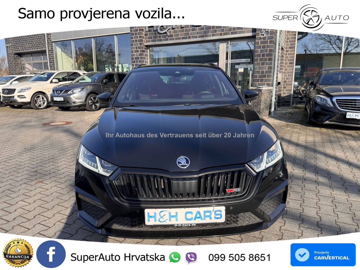 Škoda Octavia Combi RS 2.0 TDI (200 KS) DSG LED+GR SJED+ACC