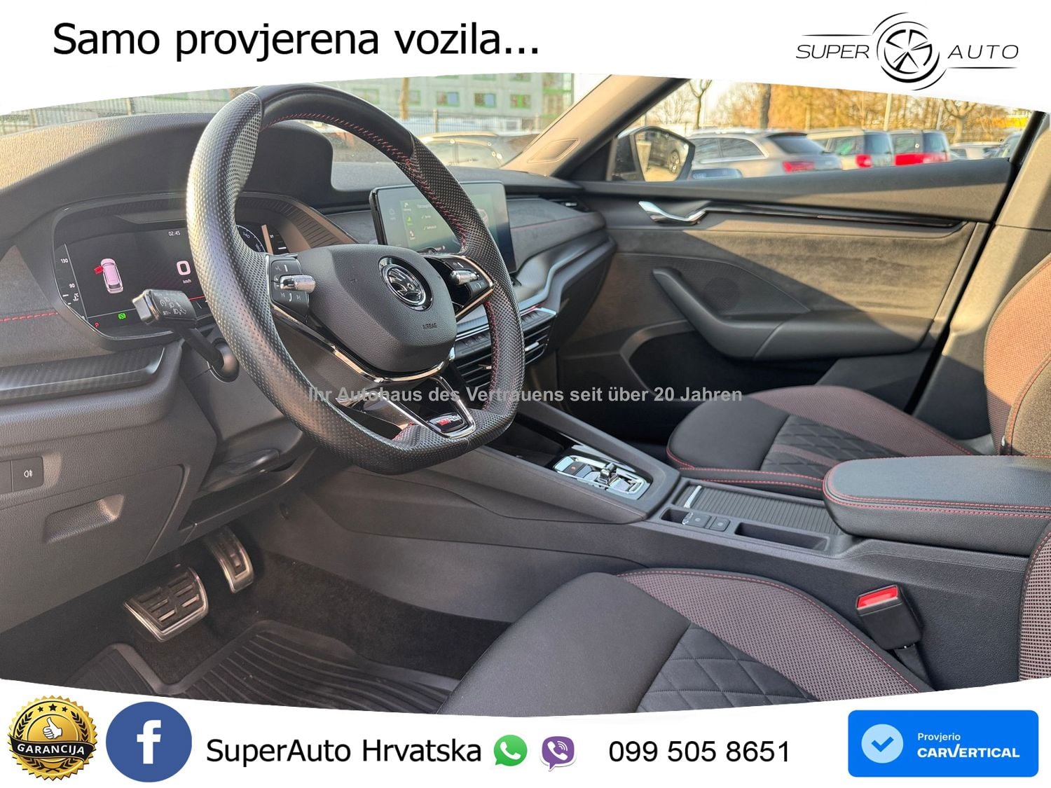 Škoda Octavia Combi RS 2.0 TDI (200 KS) DSG LED+GR SJED+ACC