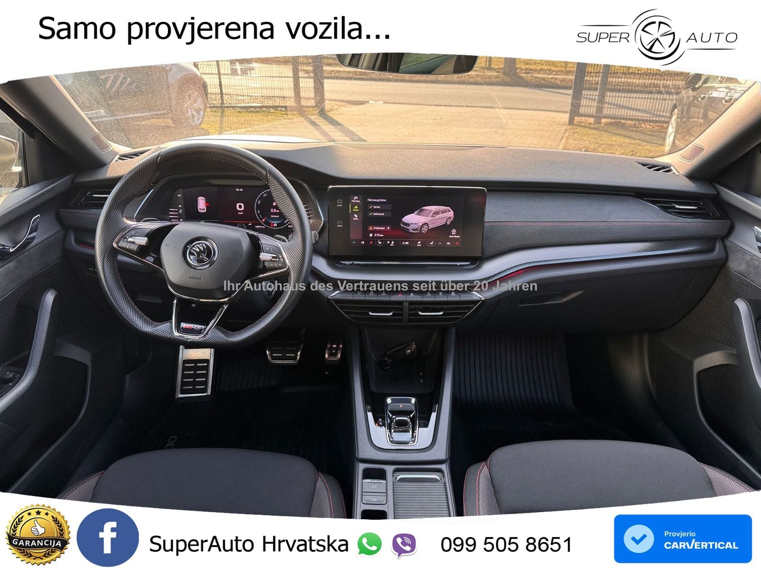 Škoda Octavia Combi RS 2.0 TDI (200 KS) DSG LED+GR SJED+ACC