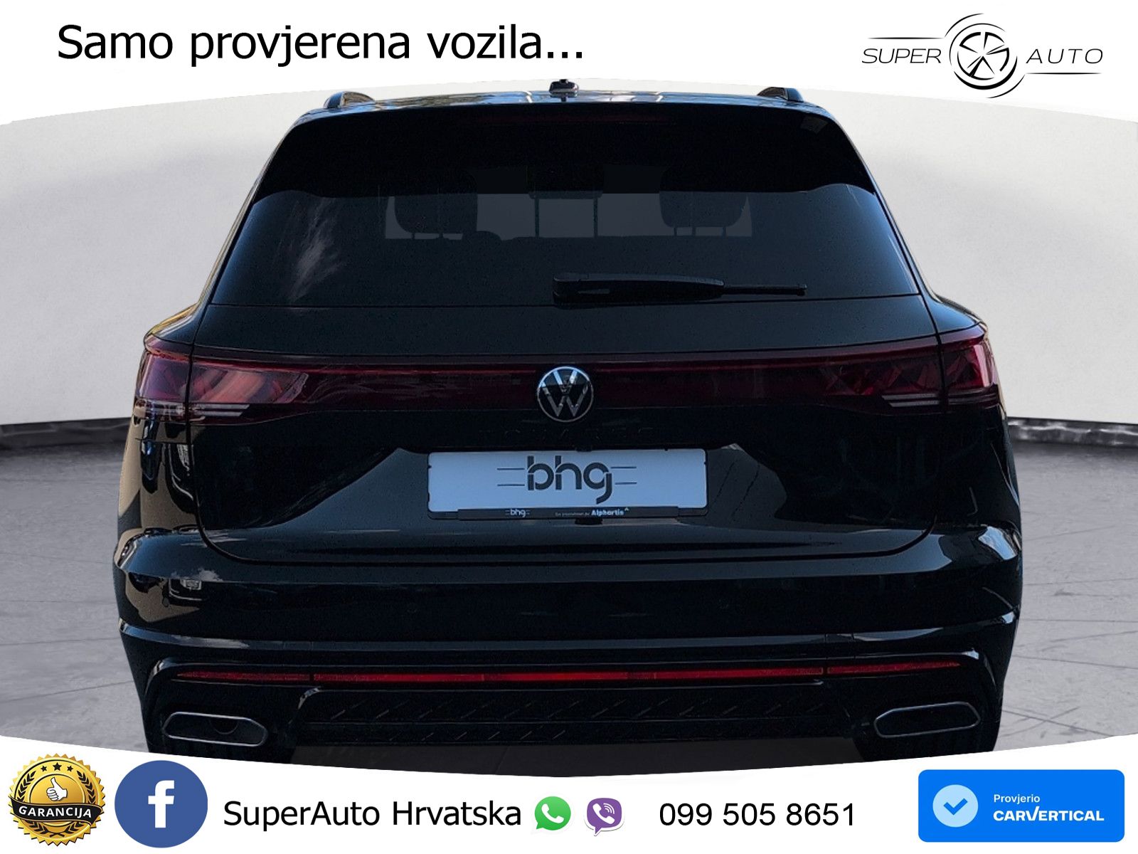 Volkswagen Touareg 3.0 V6 TDI (286 KS) 4MOTION Tiptronic ZRAČNI+ACC+GR SJED+KAM+PANO