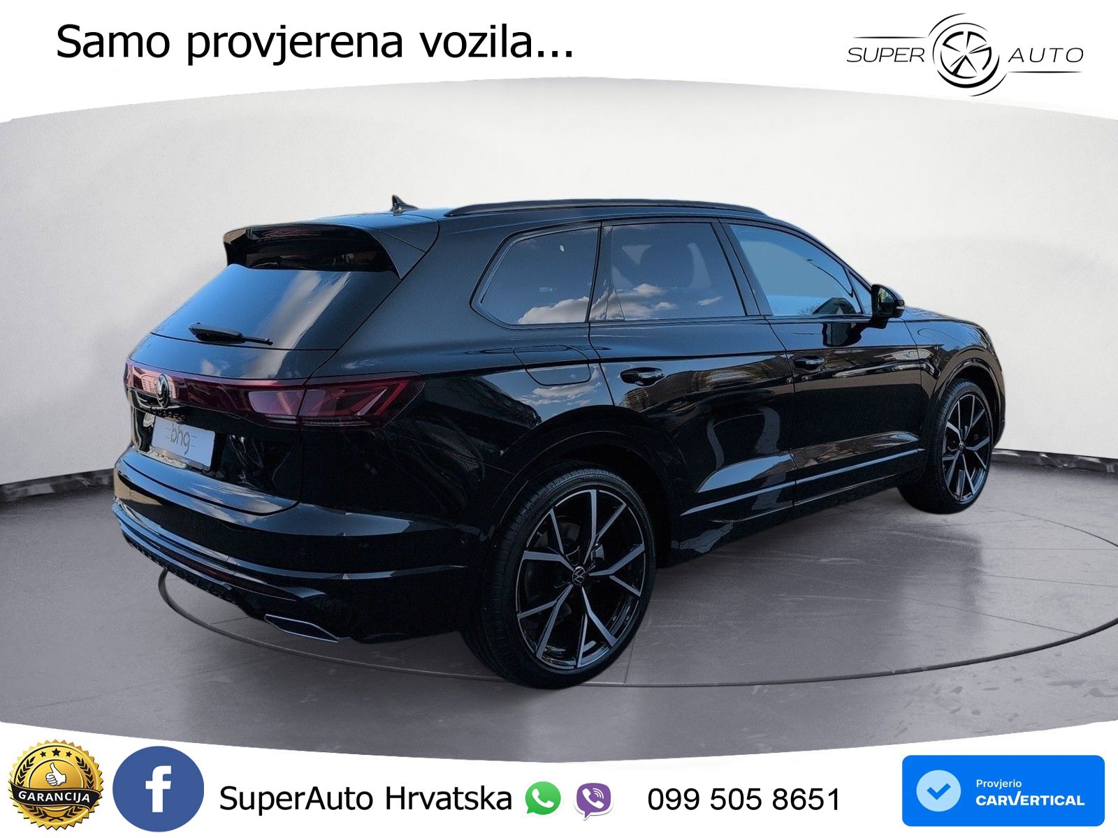 Volkswagen Touareg 3.0 V6 TDI (286 KS) 4MOTION Tiptronic ZRAČNI+ACC+GR SJED+KAM+PANO