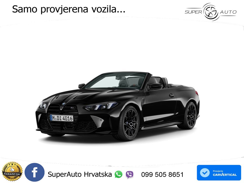 BMW M4 Convertible Competition 3.0 (530 KS) xDrive Steptronic LED+GR SJED+ACC