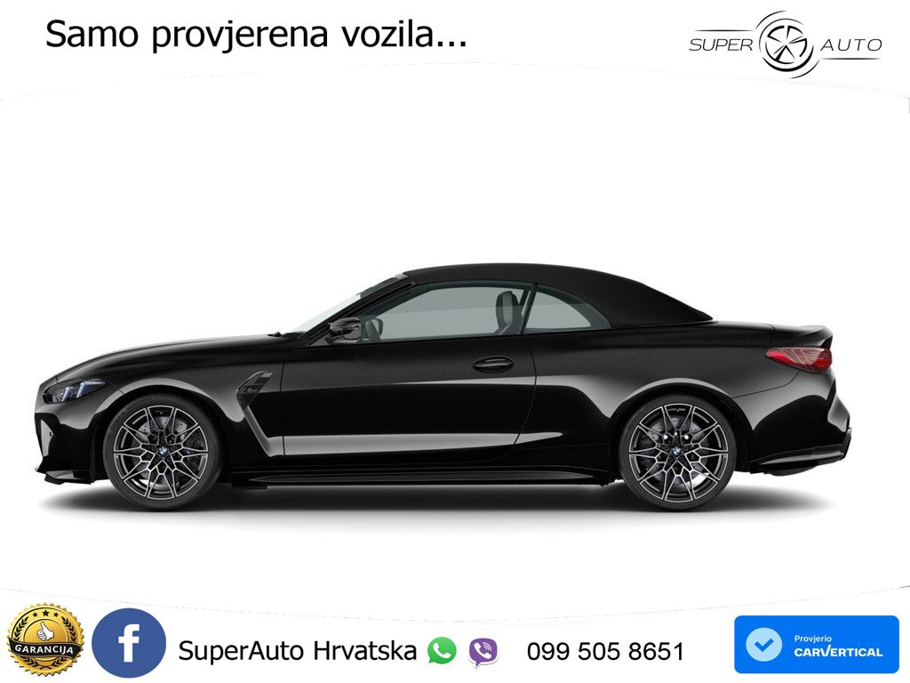 BMW M4 Convertible Competition 3.0 (530 KS) xDrive Steptronic LED+GR SJED+ACC