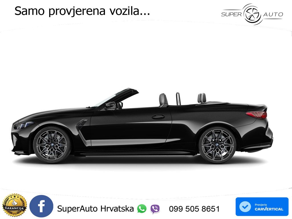 BMW M4 Convertible Competition 3.0 (530 KS) xDrive Steptronic LED+GR SJED+ACC