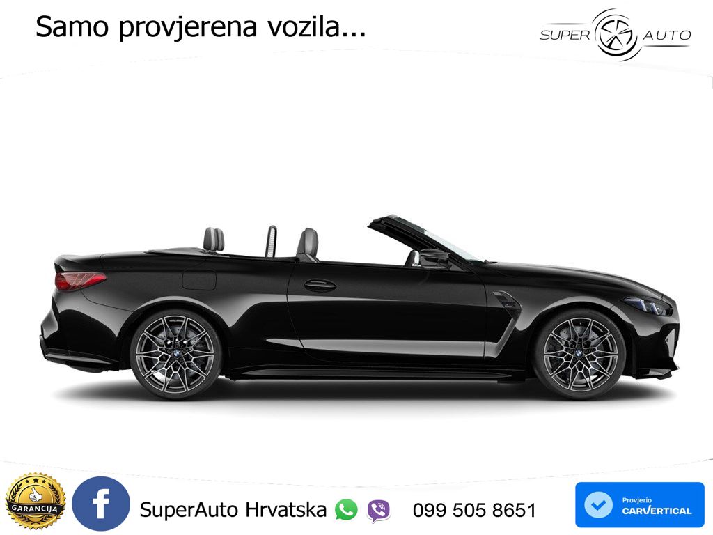 BMW M4 Convertible Competition 3.0 (530 KS) xDrive Steptronic LED+GR SJED+ACC