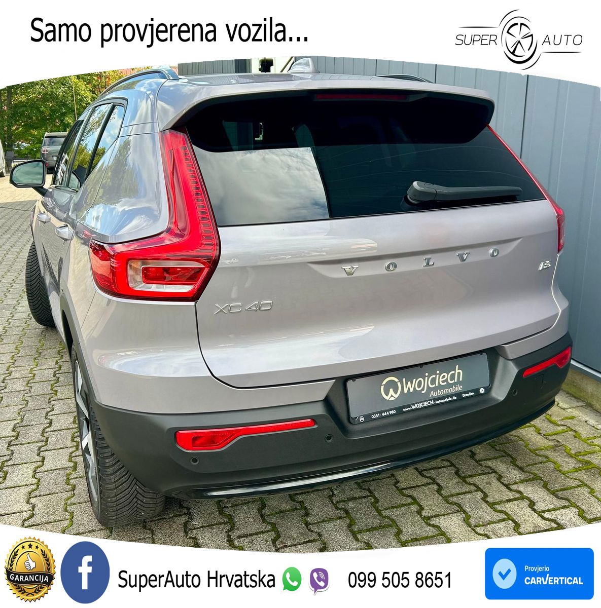Volvo XC40 2.0 B3 163 KS Automatic LED+GR SJED+ACC