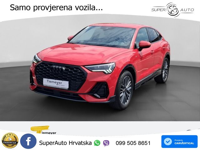 Audi Q3 II Sportback 35 TFSI (150 KS) S tronic S line LED+GR SJED+ACC