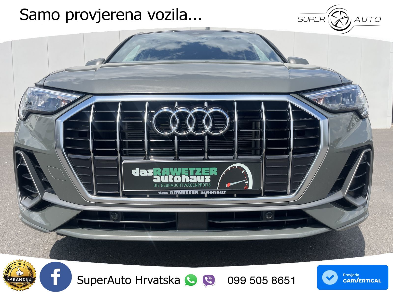 Audi Q3 35 TFSI (150 KS) S tronic S line LED+GR SJED+ACC