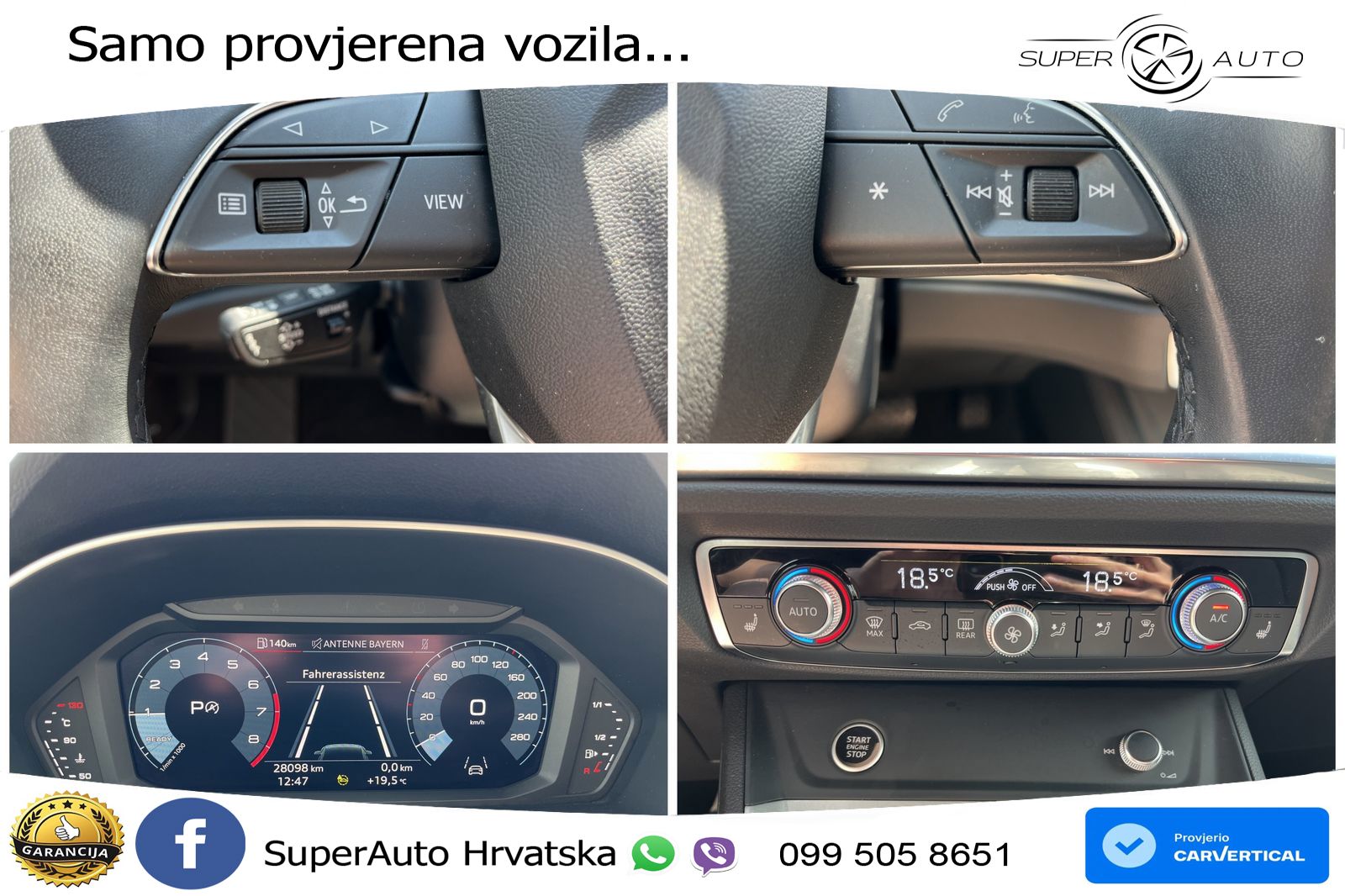 Audi Q3 35 TFSI (150 KS) S tronic S line LED+GR SJED+ACC