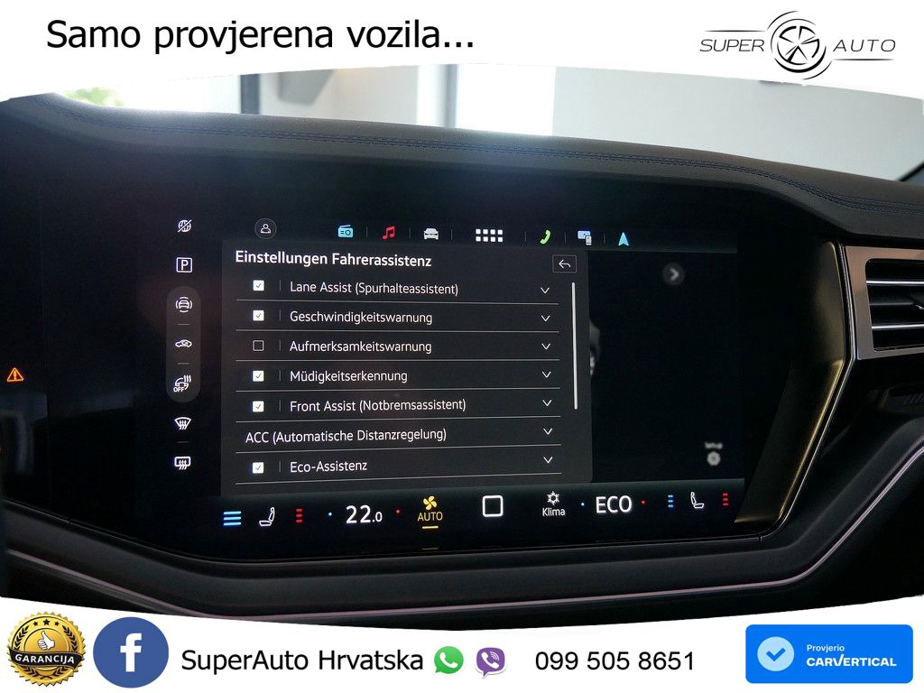 Volkswagen Touareg R 3.0 V6 TFSI (462 KS) 4MOTION Tiptronic ZRAČNI+ACC+4xGR SJED+KAM