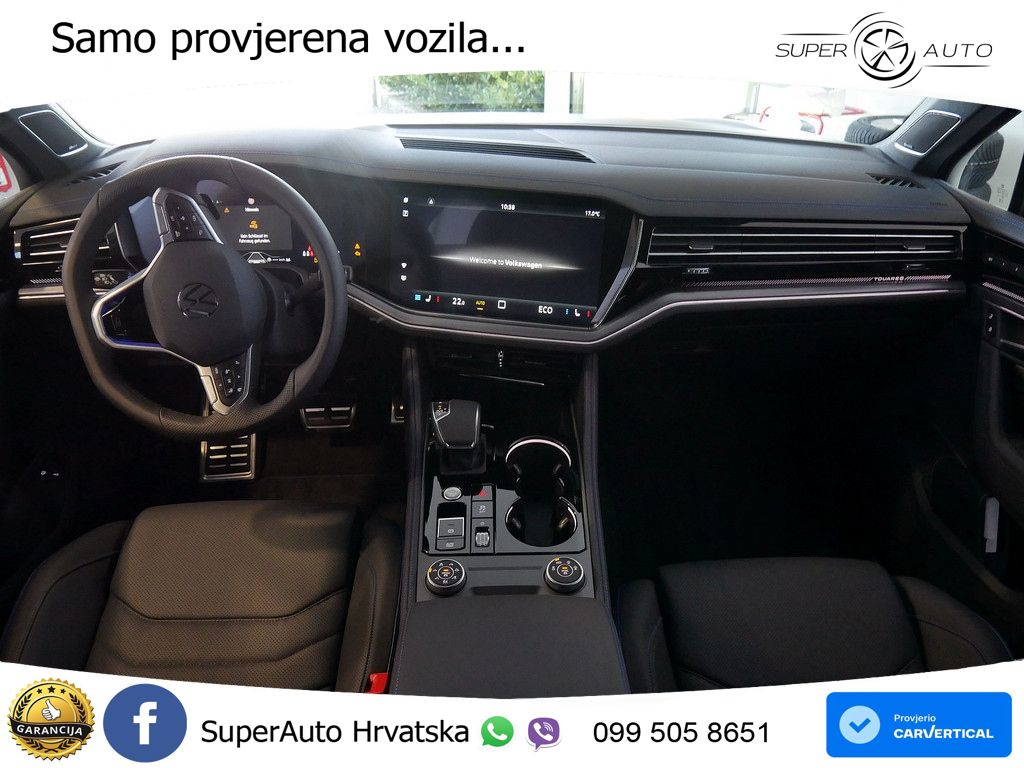 Volkswagen Touareg R 3.0 V6 TFSI (462 KS) 4MOTION Tiptronic ZRAČNI+ACC+4xGR SJED+KAM