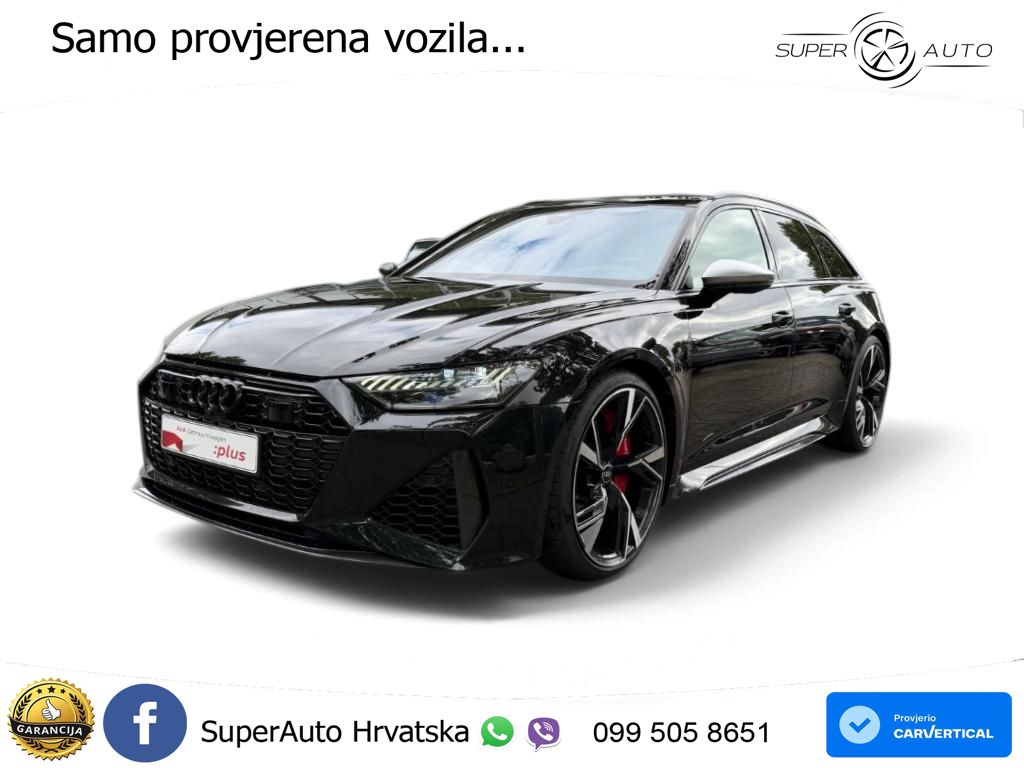 Audi RS6 Avant 4.0 TFSI V8 (600 KS) quattro Tiptronic ACC+HEAD+4xGR SJED+360+PANO