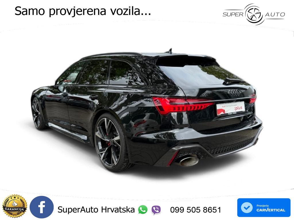 Audi RS6 Avant 4.0 TFSI V8 (600 KS) quattro Tiptronic ACC+HEAD+4xGR SJED+360+PANO