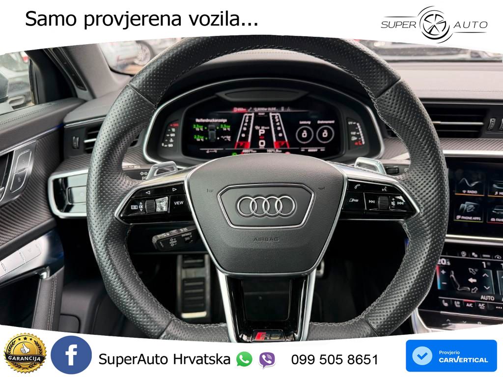 Audi RS6 Avant 4.0 TFSI V8 (600 KS) quattro Tiptronic ACC+HEAD+4xGR SJED+360+PANO