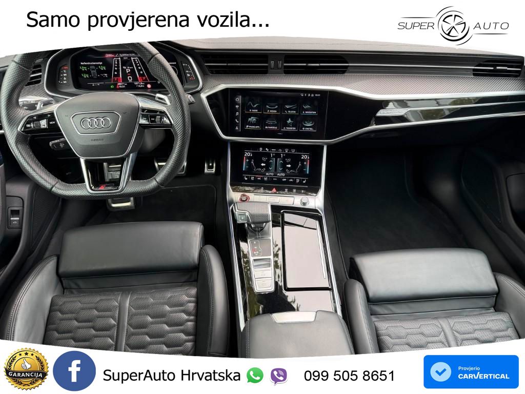 Audi RS6 Avant 4.0 TFSI V8 (600 KS) quattro Tiptronic ACC+HEAD+4xGR SJED+360+PANO