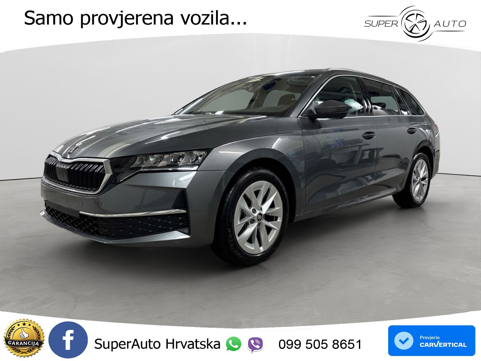Škoda Octavia Combi 1.5 TSI (150 KS) DSG Selection LED+GR SJED+ACC