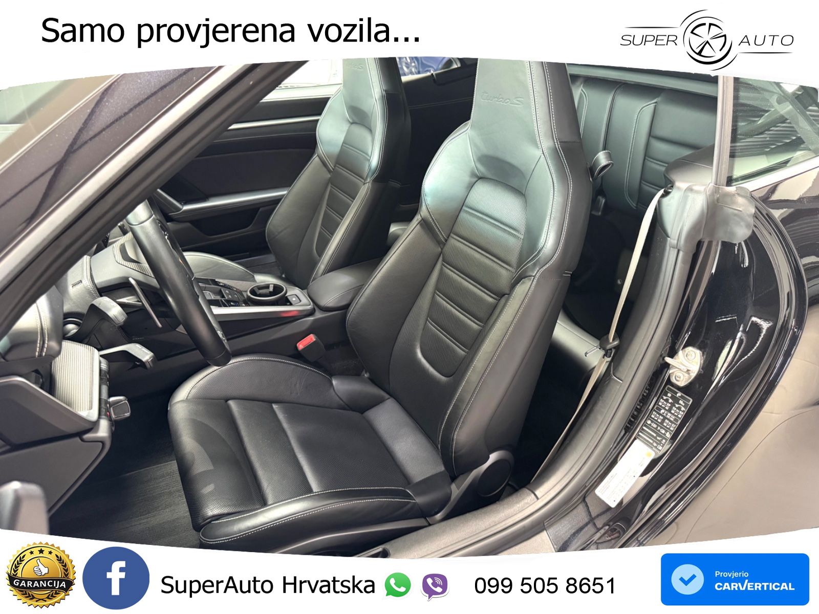 Porsche 911 Turbo S Cabriolet 3.8 (650 KS) PDK ZRAČNI+ACC+GR SJED+360