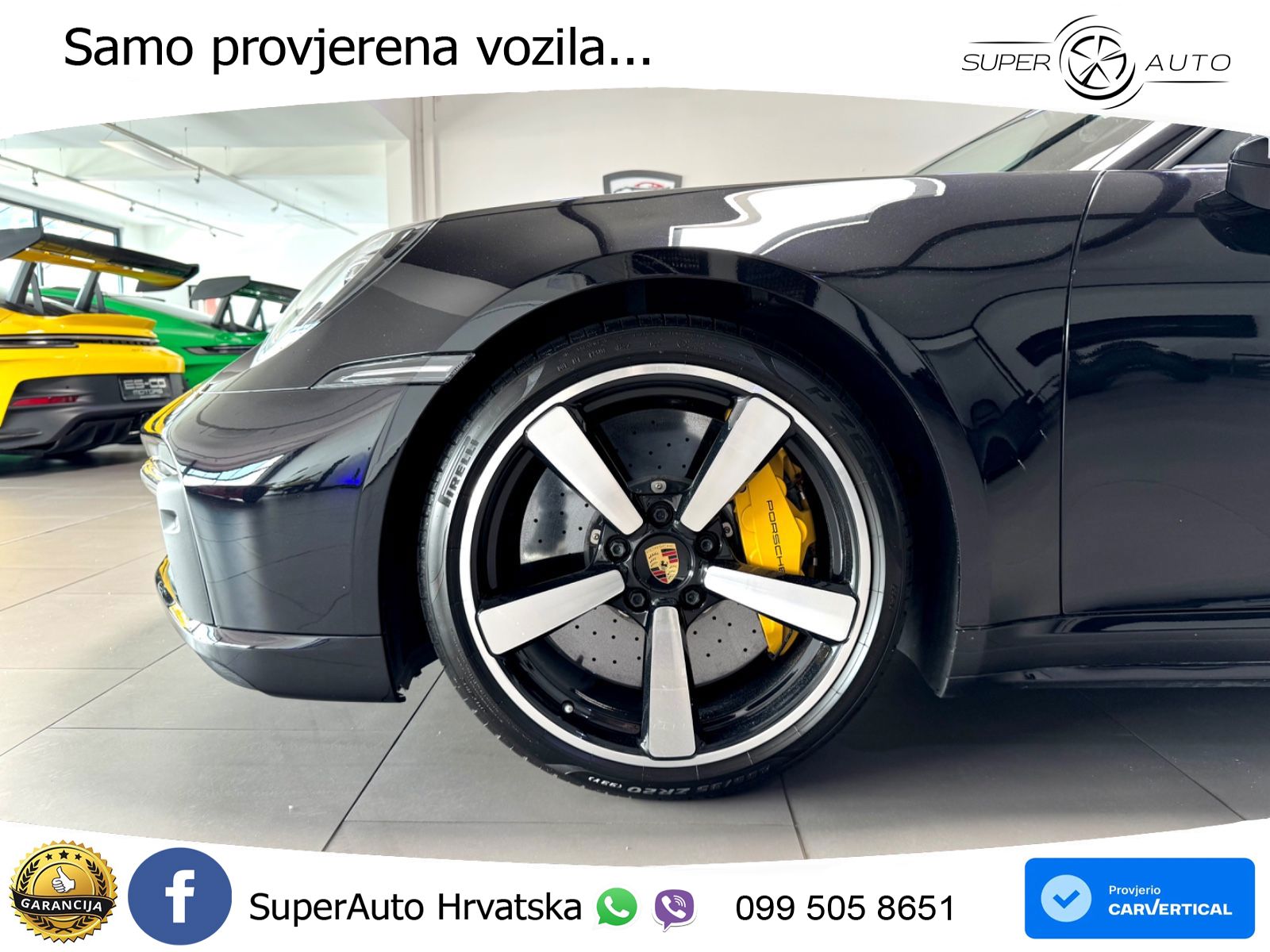 Porsche 911 Turbo S Cabriolet 3.8 (650 KS) PDK ZRAČNI+ACC+GR SJED+360
