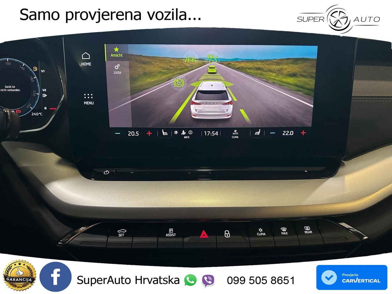 Škoda Octavia Combi 2.0 TDI (150 KS) DSG LED+GR SJED+ACC