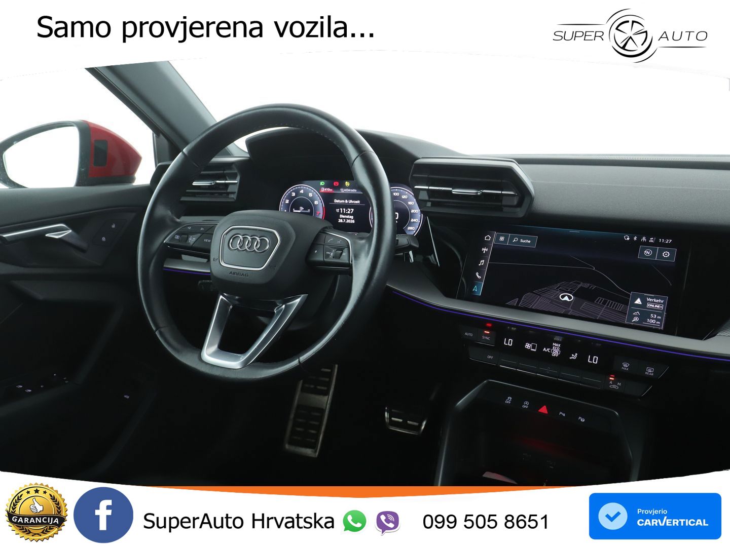 Audi A3 35 TFSI (150 KS) S tronic LED+ACC