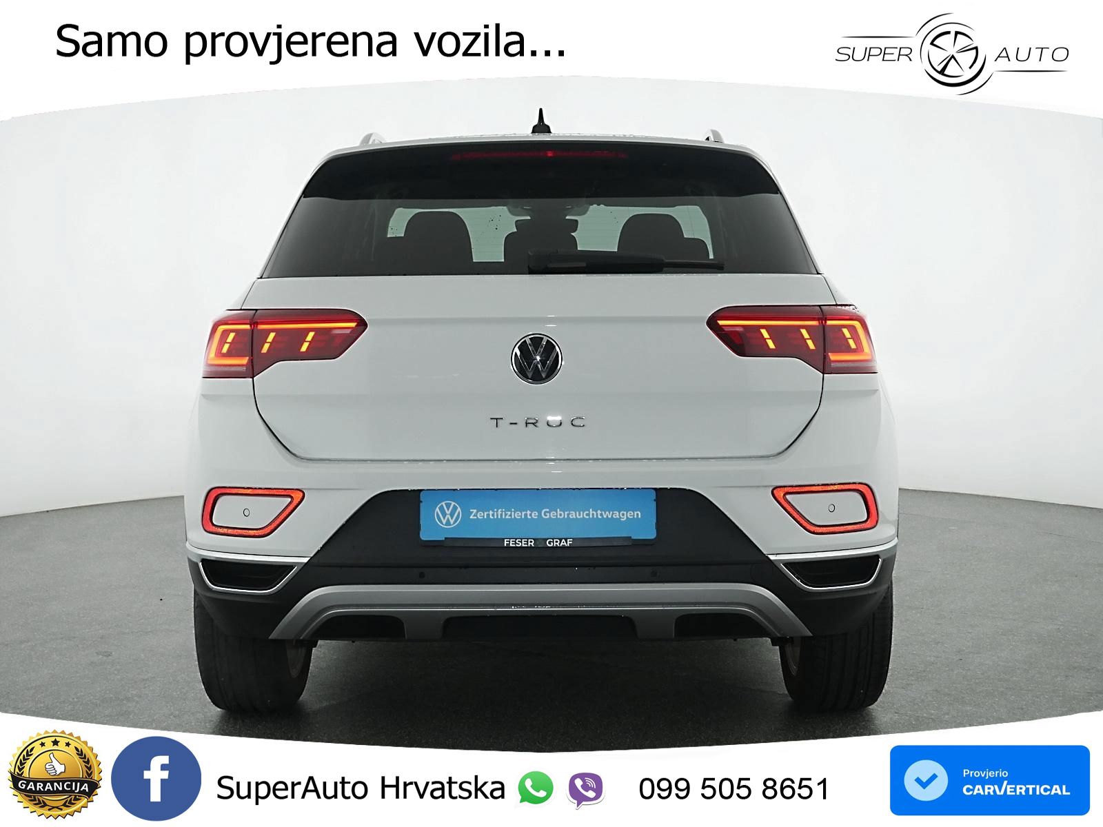 Volkswagen T-Roc 1.5 TSI (150 KS) DSG LED+GR SJED+ACC