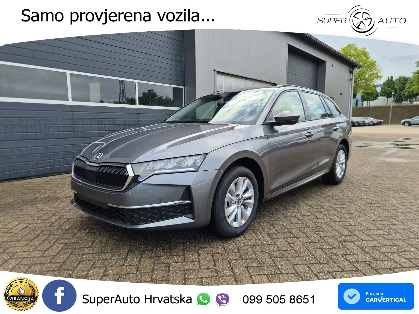 Škoda Octavia Combi 1.5 TSI (150 KS) DSG LED+GR SJED+ACC