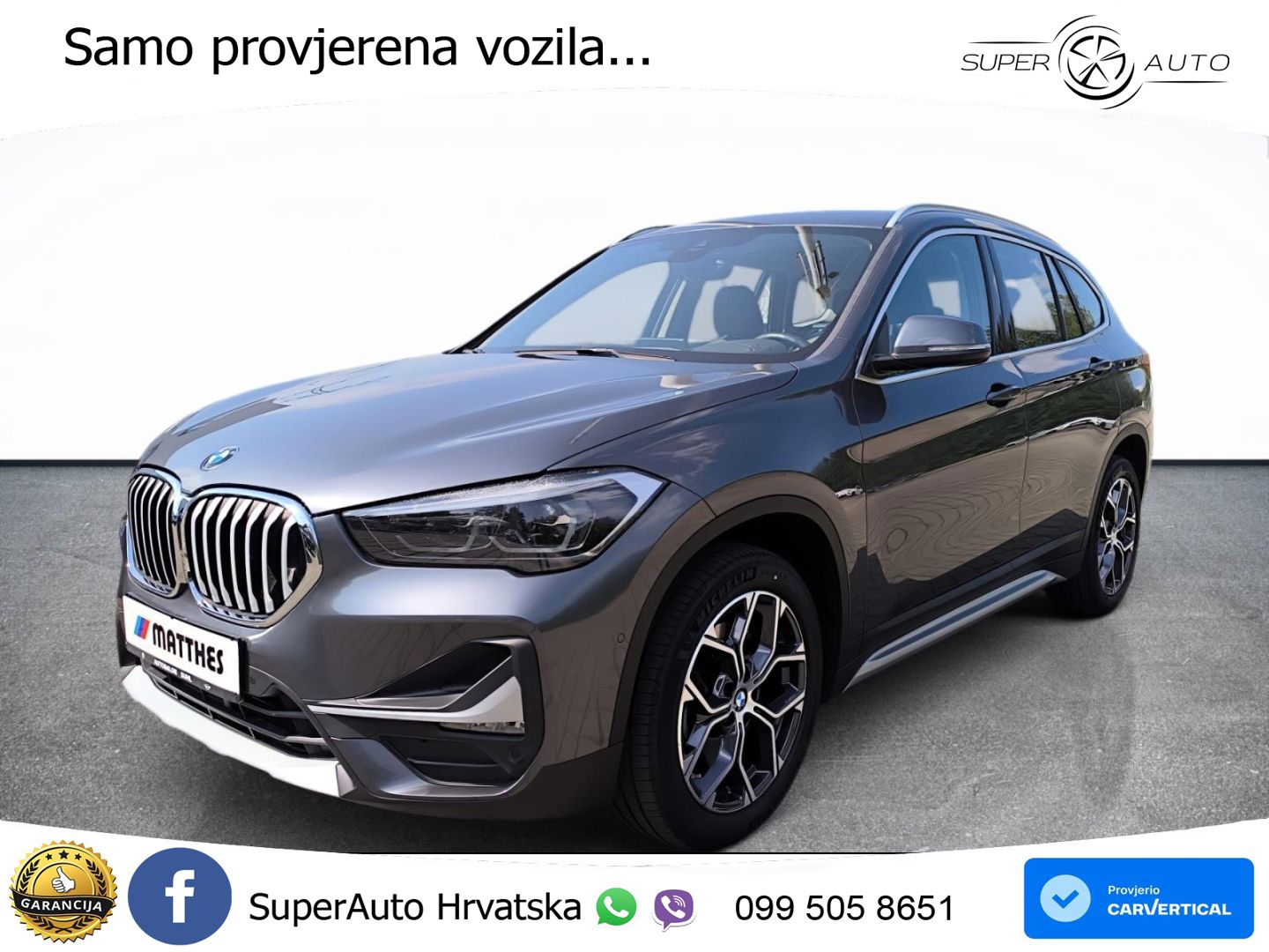 BMW X1 20d (190 KS) xDrive Steptronic xLine LED+GR SJED+ACC