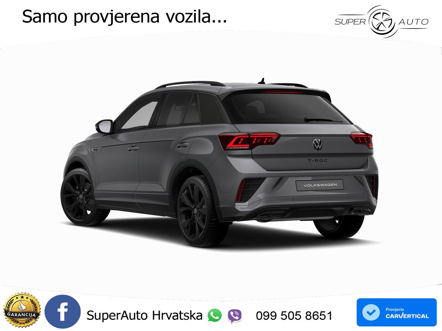 Volkswagen T-Roc 1.5 TSI (150 KS) DSG MATRIX+GR SJED+KAM