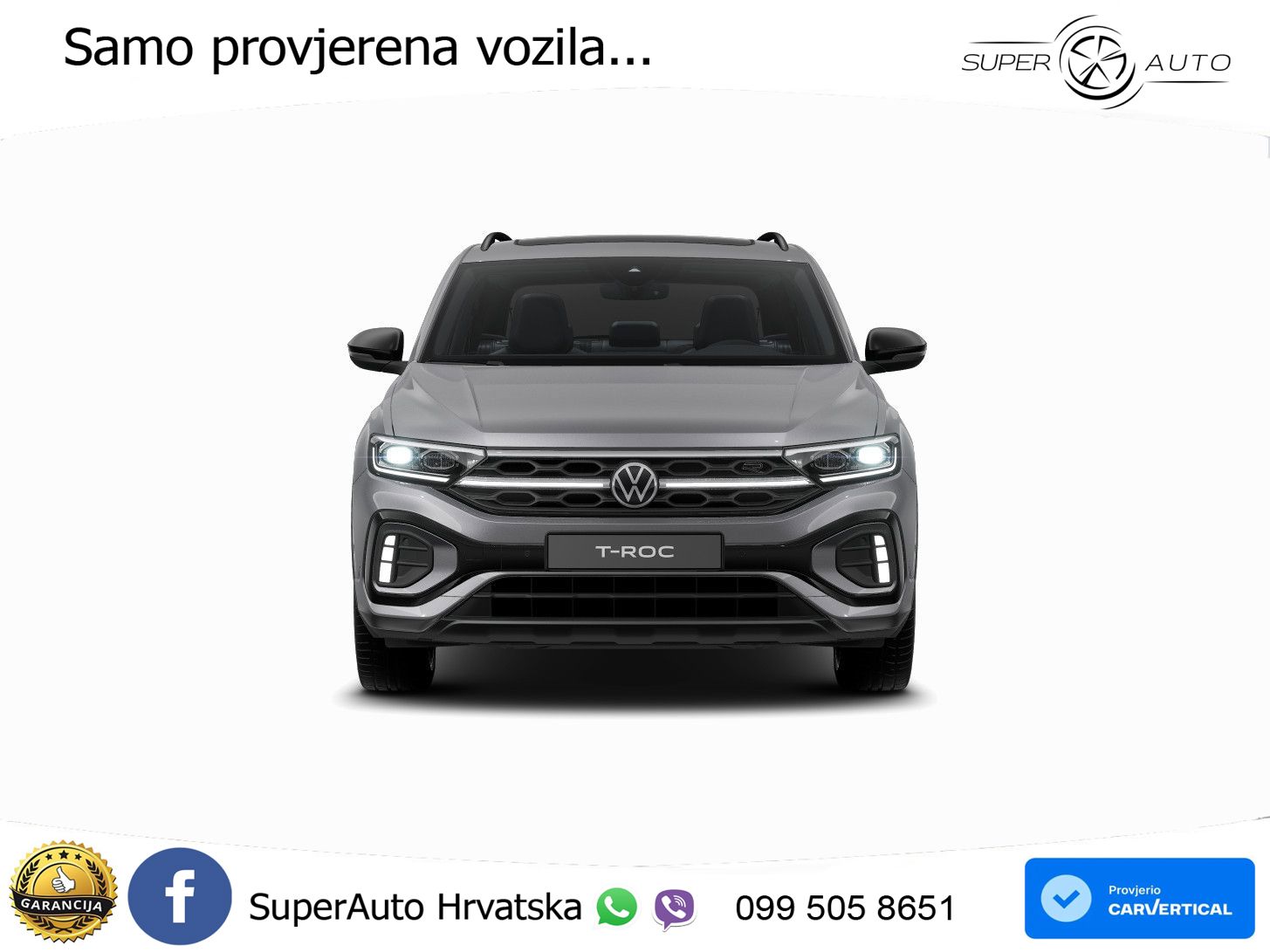 Volkswagen T-Roc 1.5 TSI (150 KS) DSG MATRIX+GR SJED+KAM