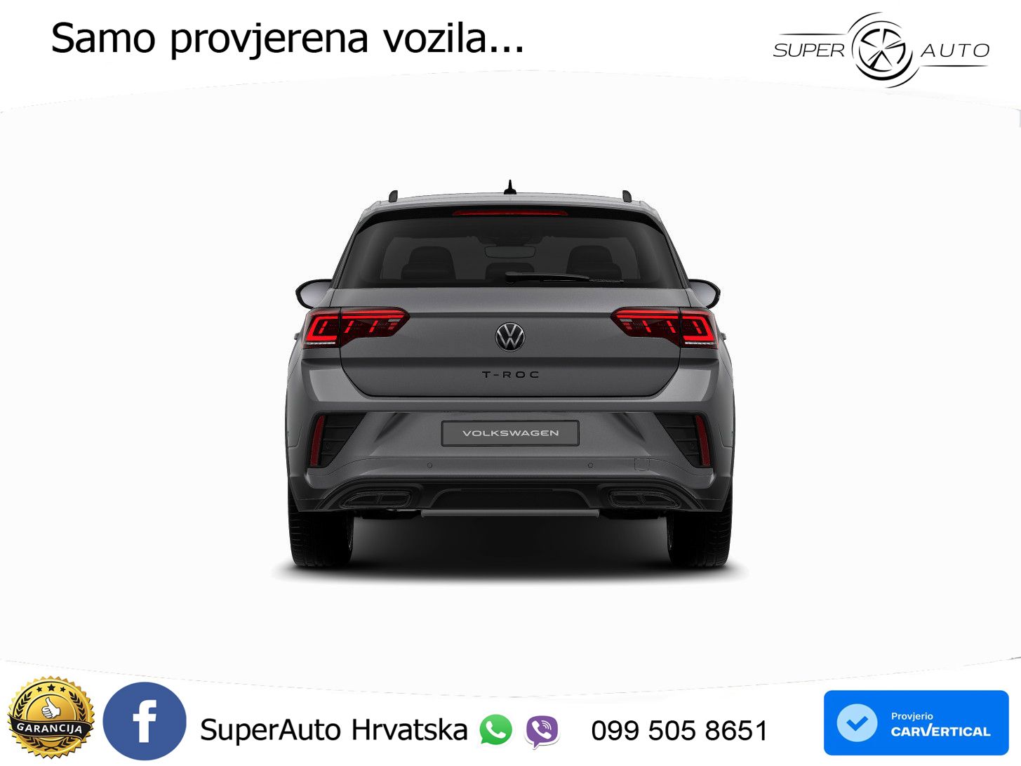Volkswagen T-Roc 1.5 TSI (150 KS) DSG MATRIX+GR SJED+KAM