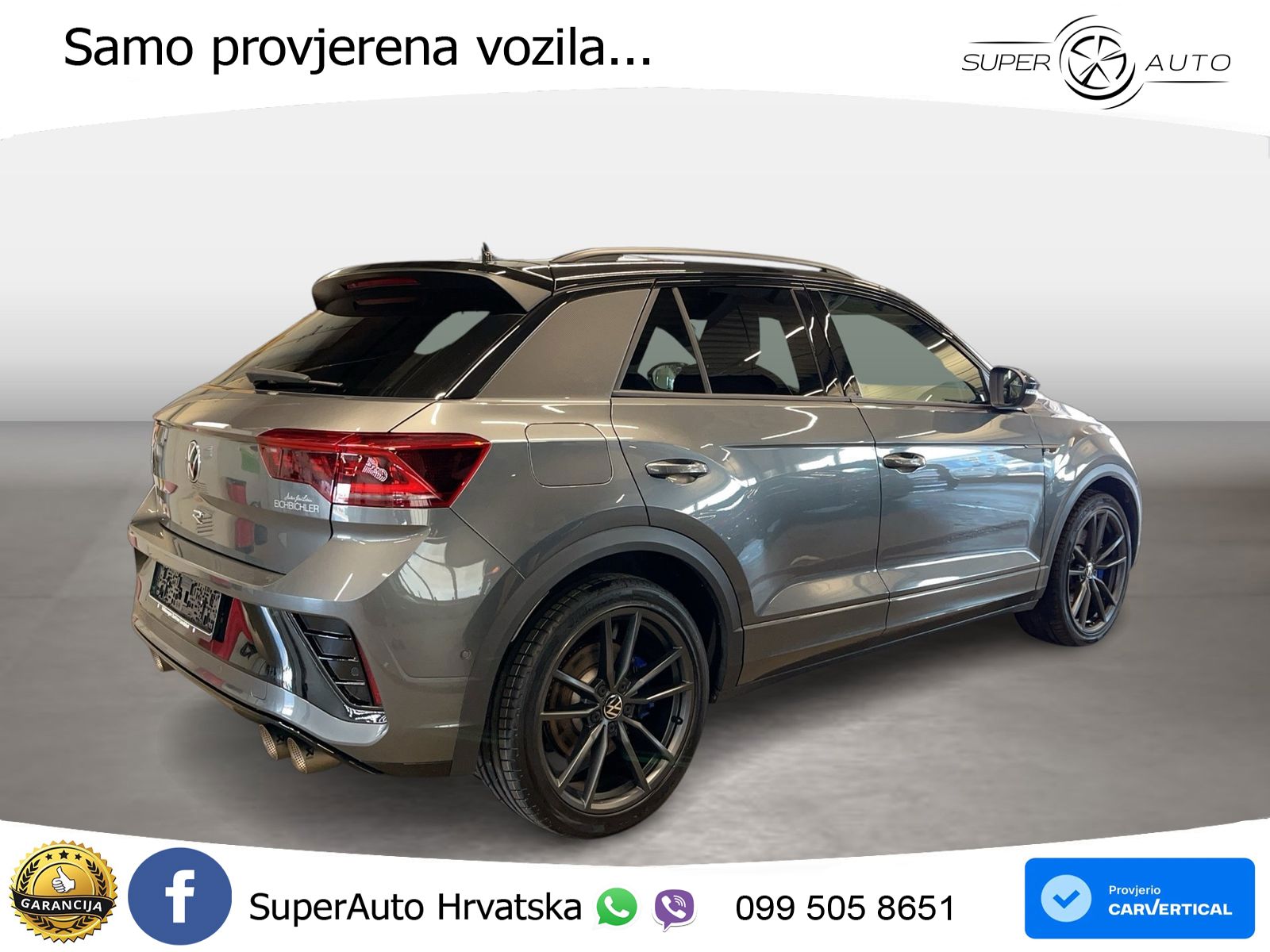 Volkswagen T-Roc I R 2.0 TSI (300 KS) OPF 4M DSG LED+GR SJED+ACC