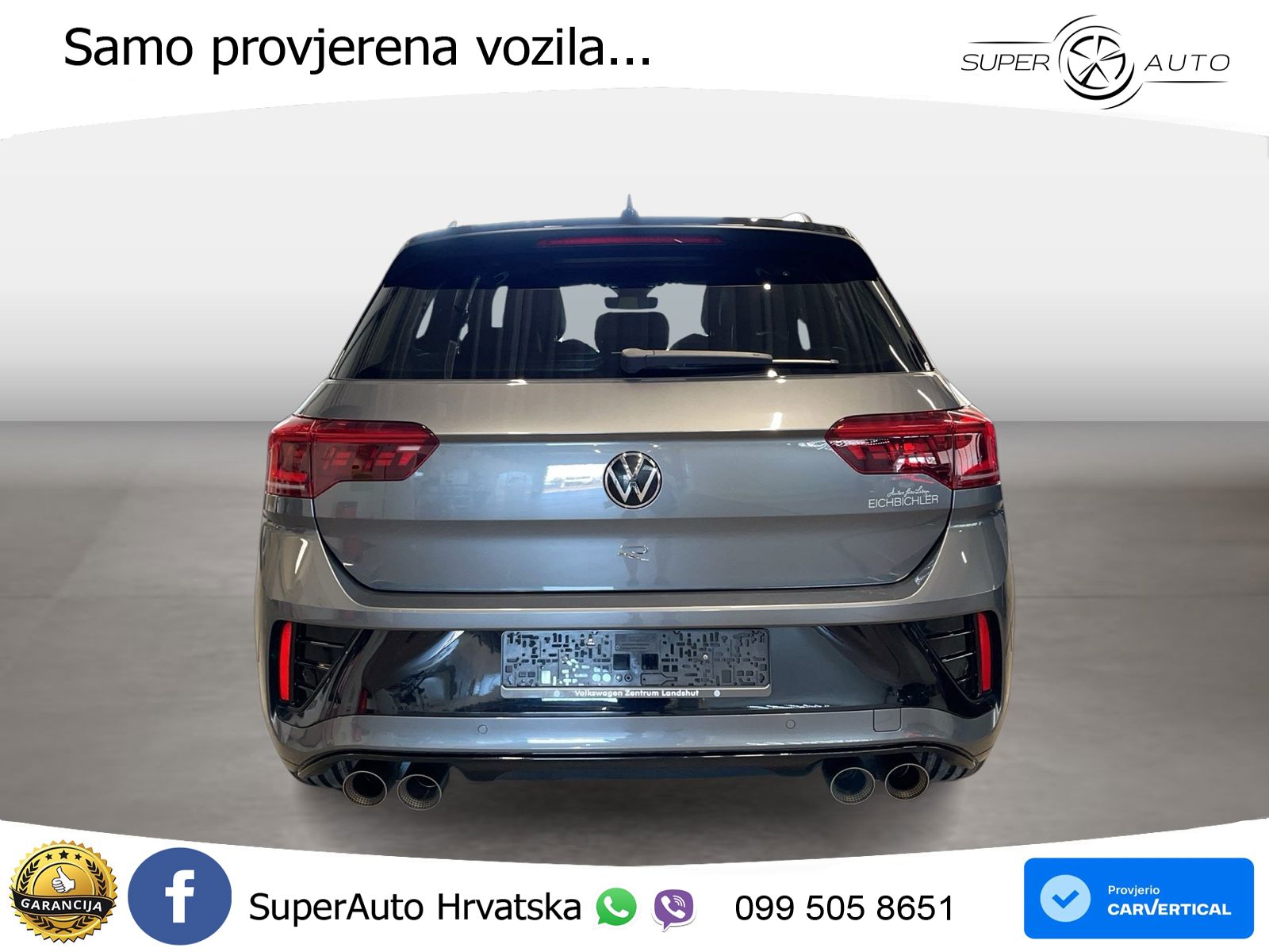 Volkswagen T-Roc I R 2.0 TSI (300 KS) OPF 4M DSG LED+GR SJED+ACC
