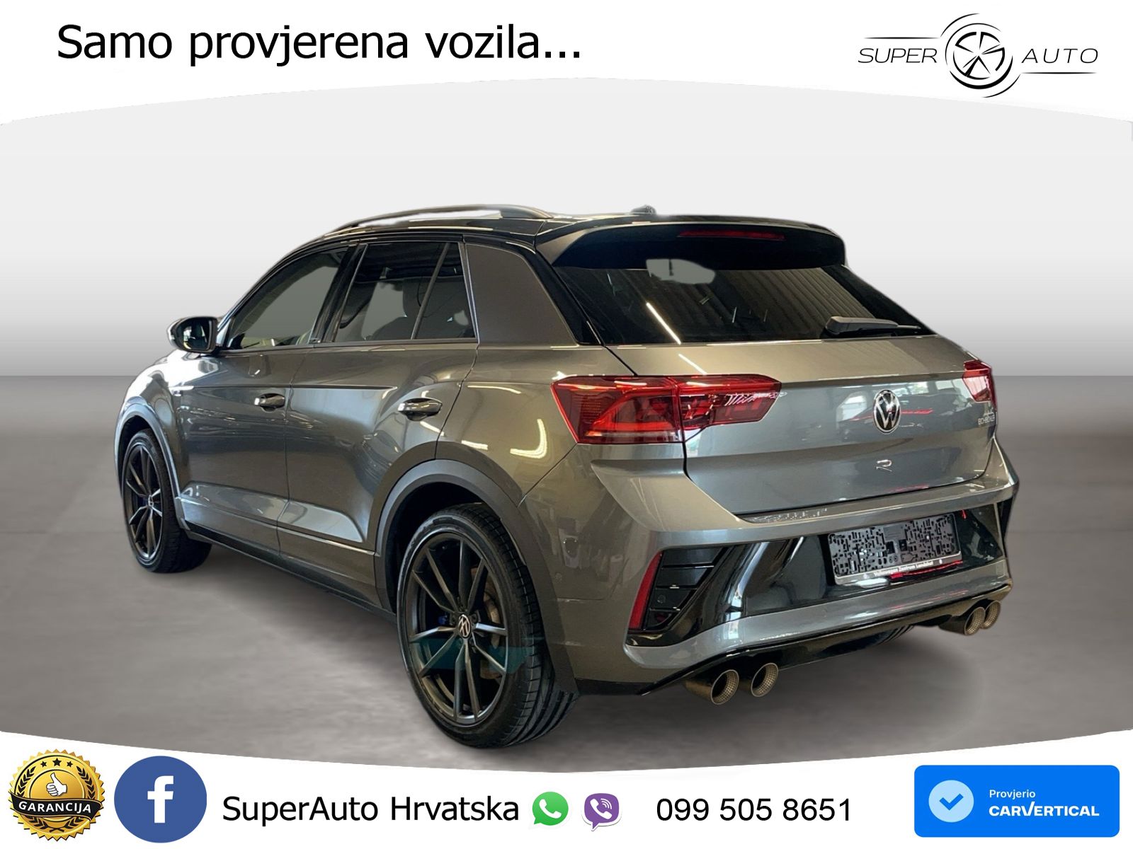 Volkswagen T-Roc I R 2.0 TSI (300 KS) OPF 4M DSG LED+GR SJED+ACC