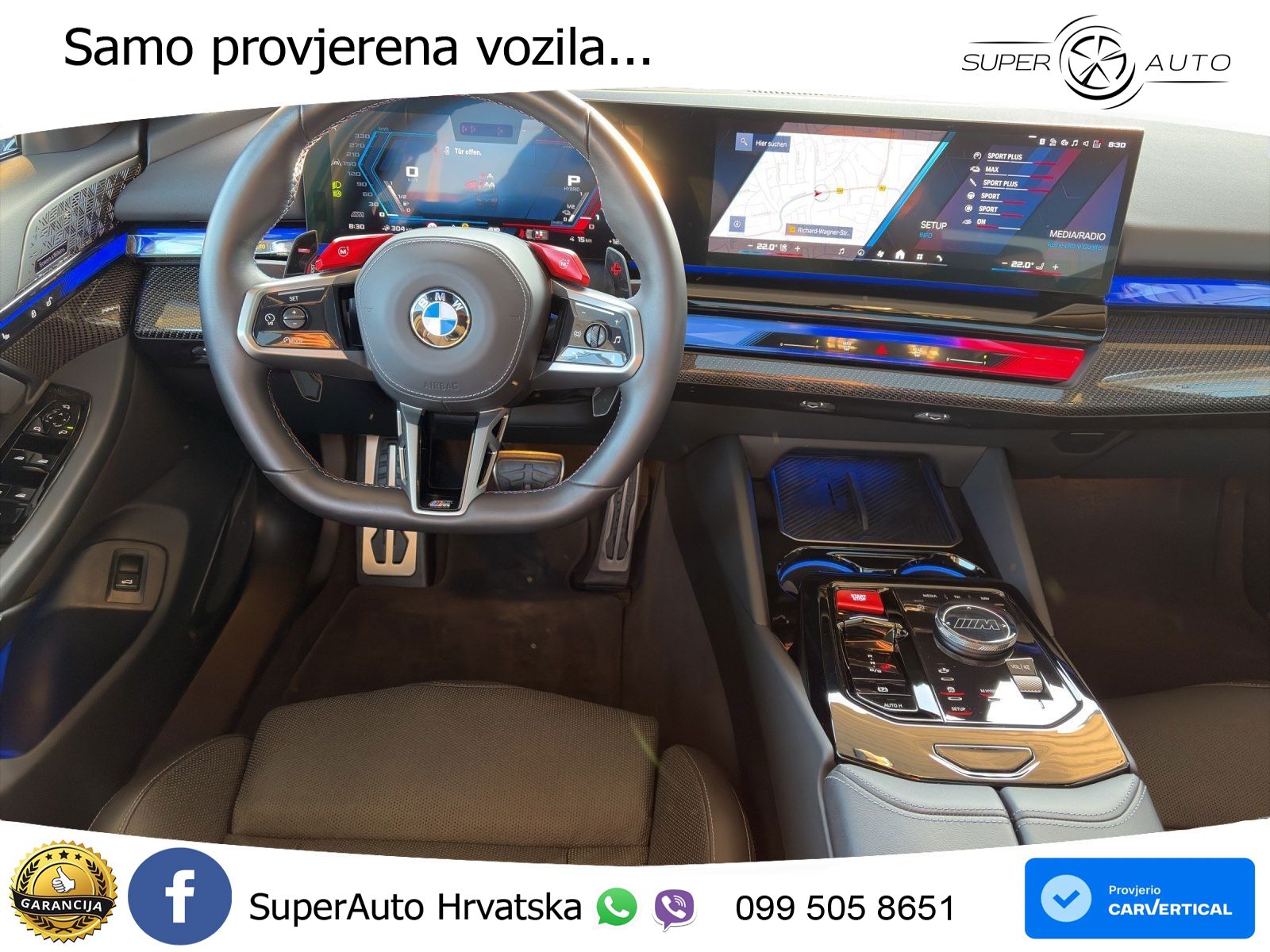 BMW M5 Touring 4.4 V8 (727 KS) xDrive Steptronic LED+GR SJED+ACC