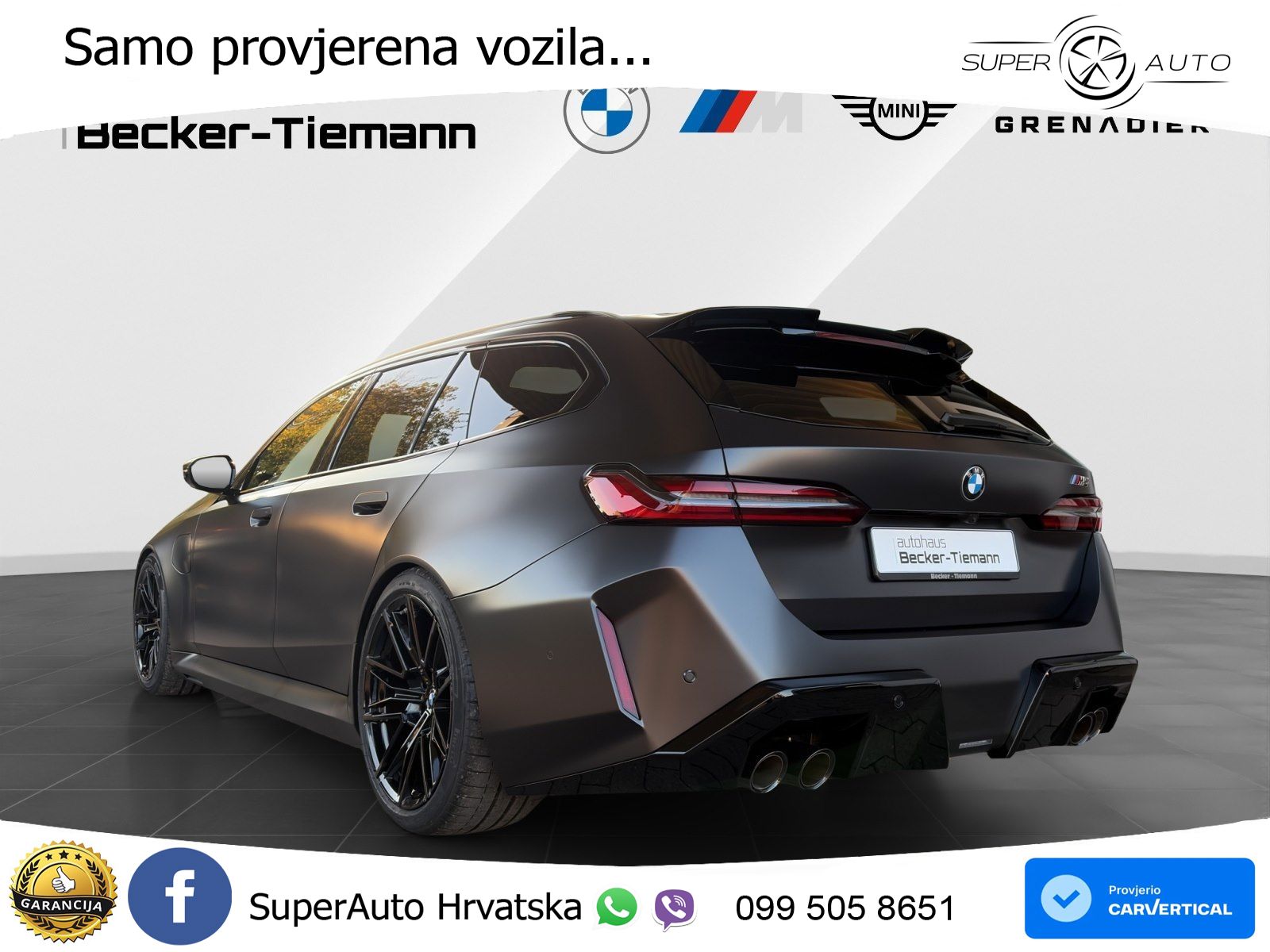 BMW M5 Touring 4.4 V8 (727 KS) xDrive Steptronic LED+GR SJED+ACC