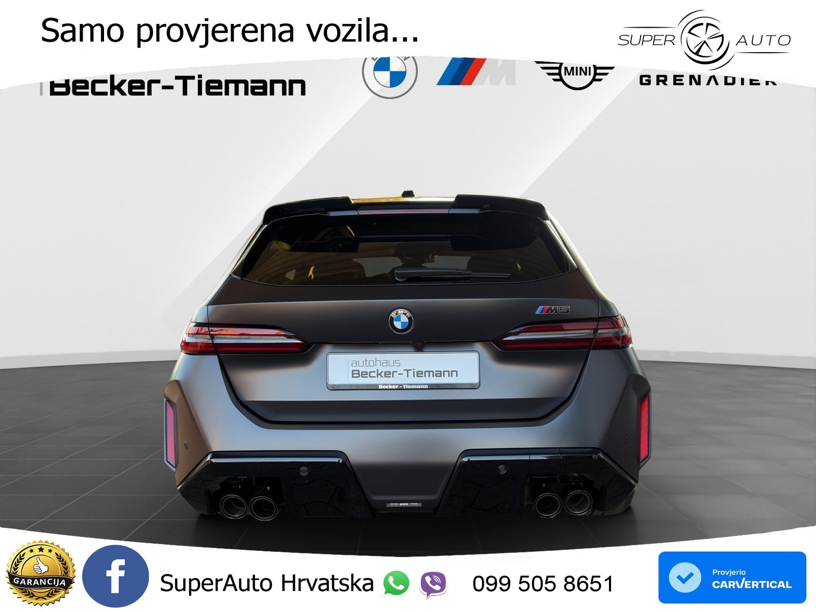 BMW M5 Touring 4.4 V8 (727 KS) xDrive Steptronic LED+GR SJED+ACC