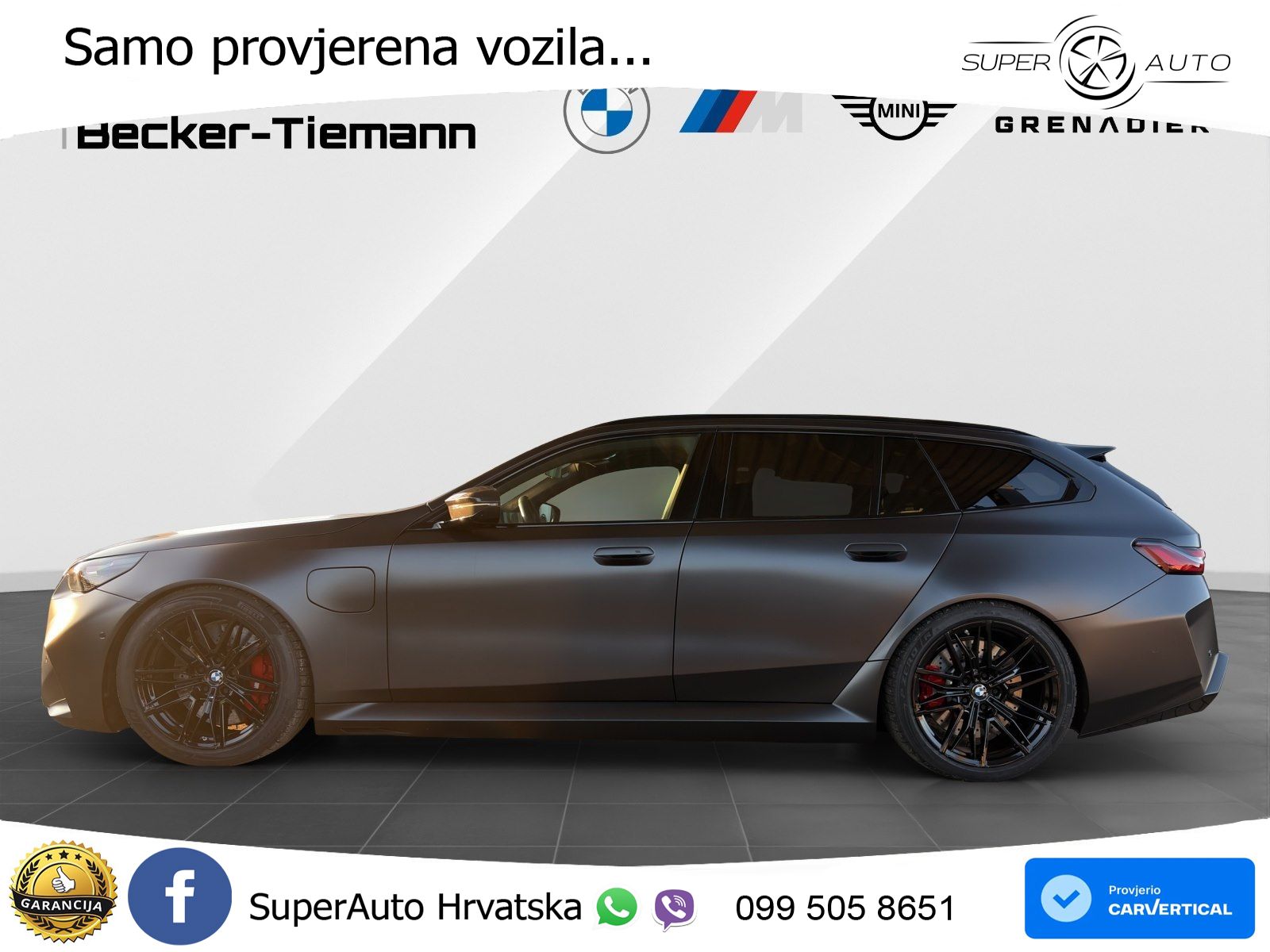 BMW M5 Touring 4.4 V8 (727 KS) xDrive Steptronic LED+GR SJED+ACC