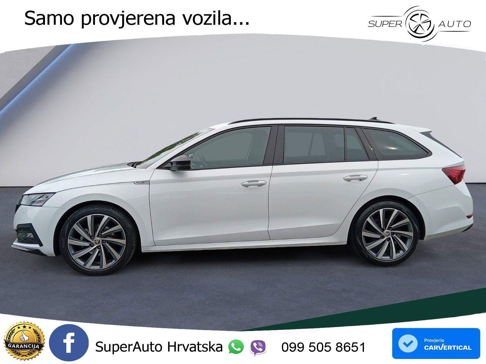 Škoda Octavia Combi 2.0 TDI (150 KS) DSG SportLine LED+GR SJED+ACC