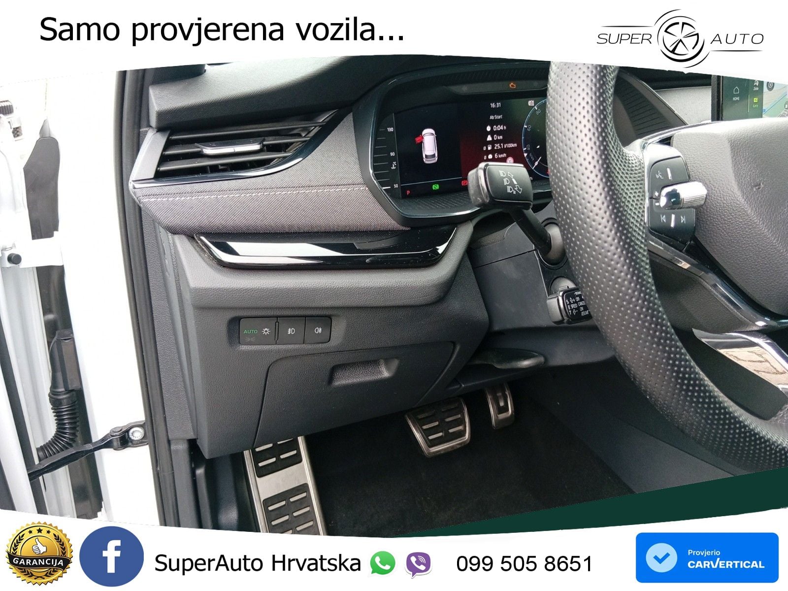 Škoda Octavia Combi 2.0 TDI (150 KS) DSG SportLine LED+GR SJED+ACC