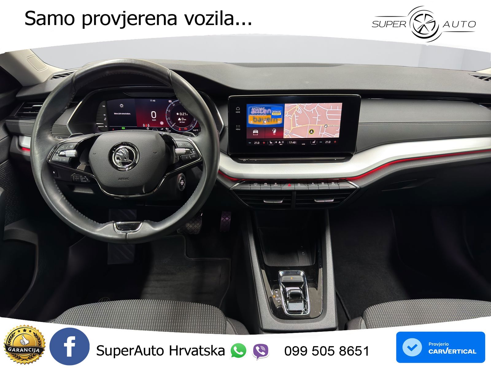 Škoda Octavia Combi 2.0 TDI (150 KS) DSG LED+GR SJED+ACC