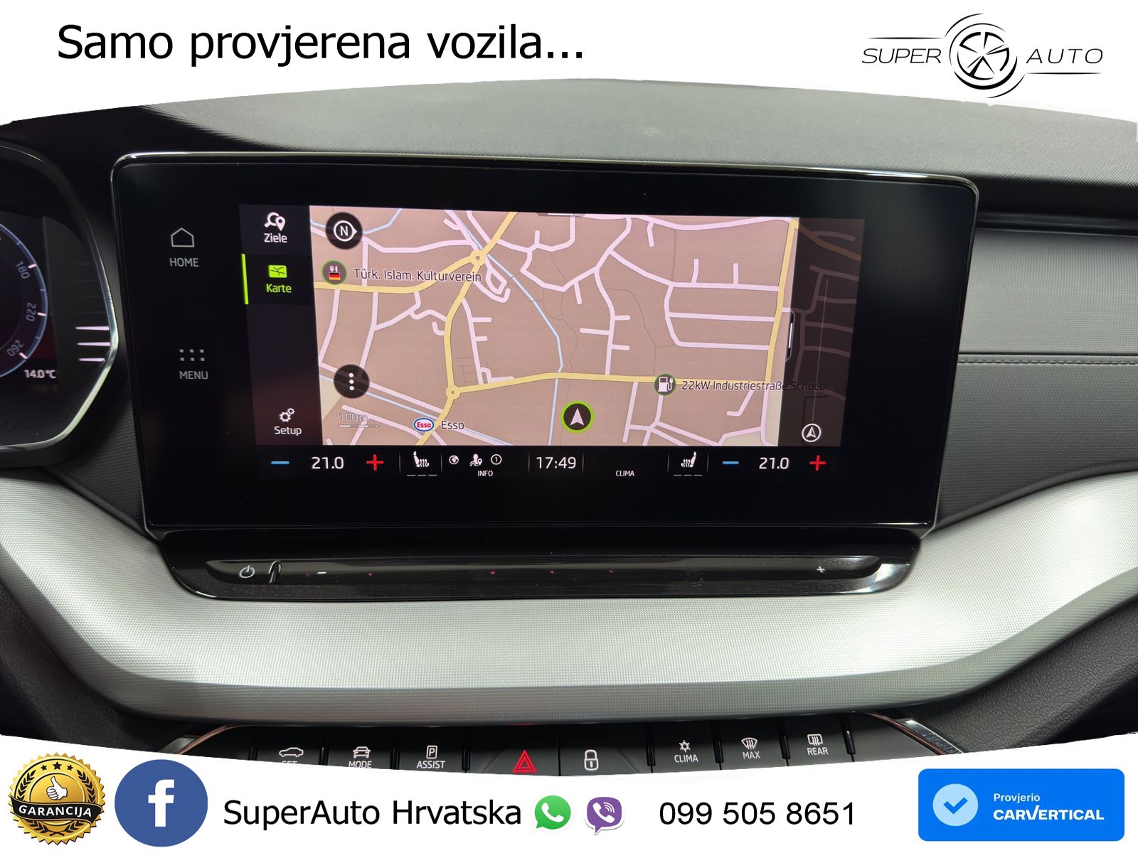 Škoda Octavia Combi 2.0 TDI (150 KS) DSG LED+GR SJED+ACC
