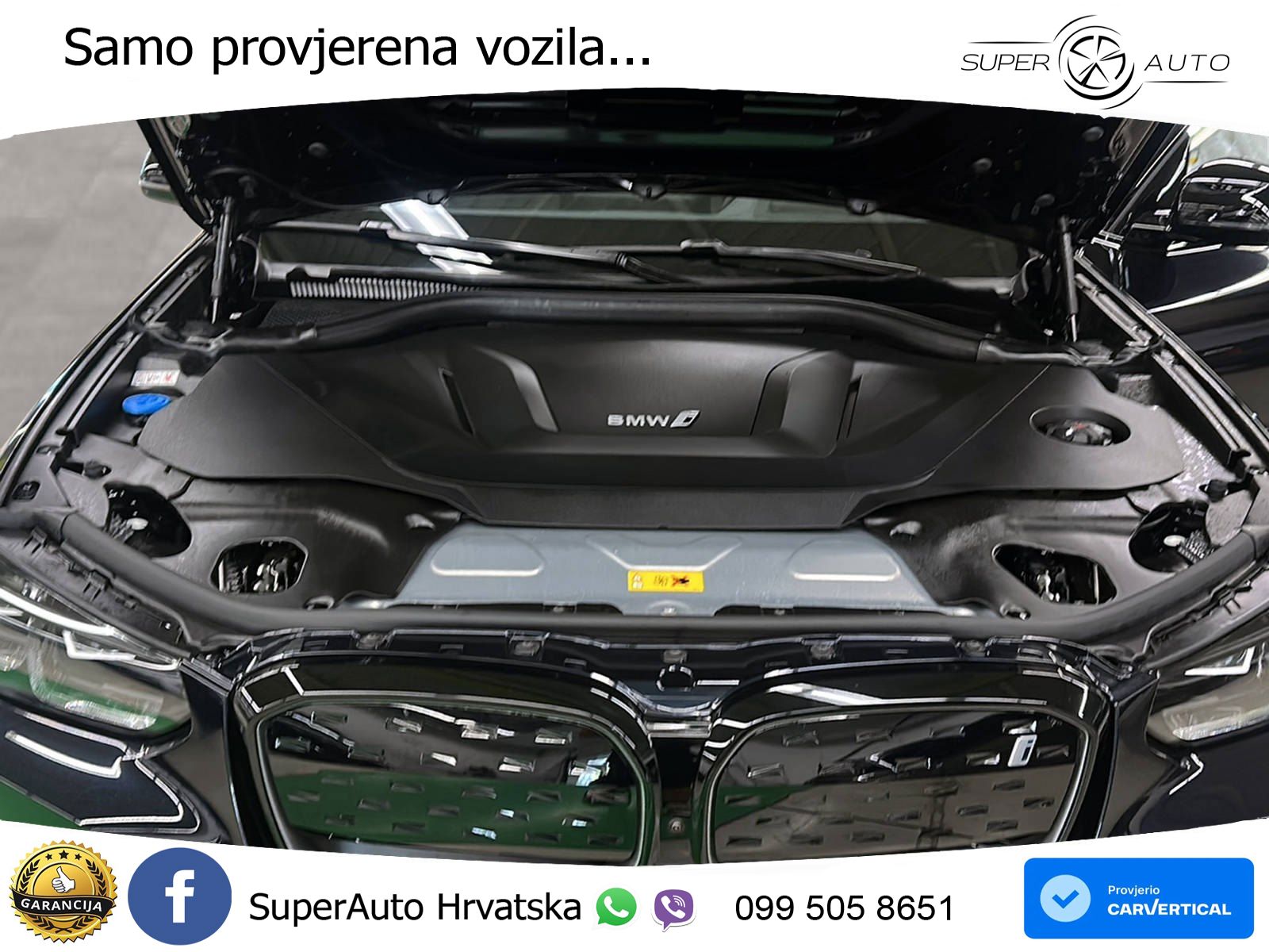 BMW iX3 80 kWh (286 KS) M Sport LED+GR SJED+ACC